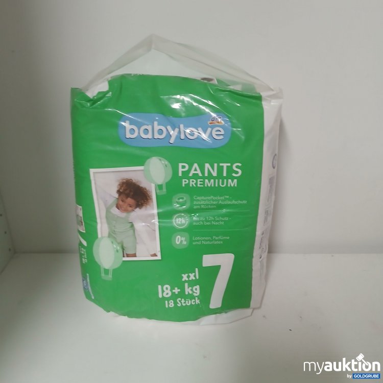 Artikel Nr. 913044: Babylove Pants Premium 7xxl(18+kg) 18 Stück 