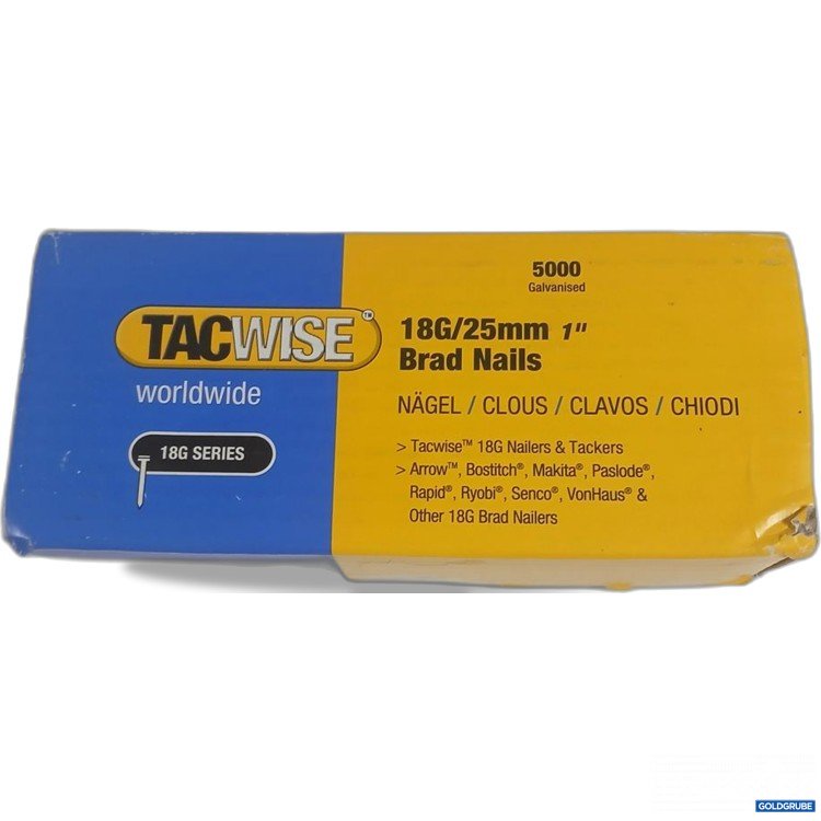 Artikel Nr. 922044: TACWISE 18G Brad Nails 25mm