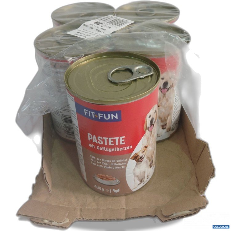 Artikel Nr. 951044: Fit+Fun Pastete mit Geflügelherzen 5x400g