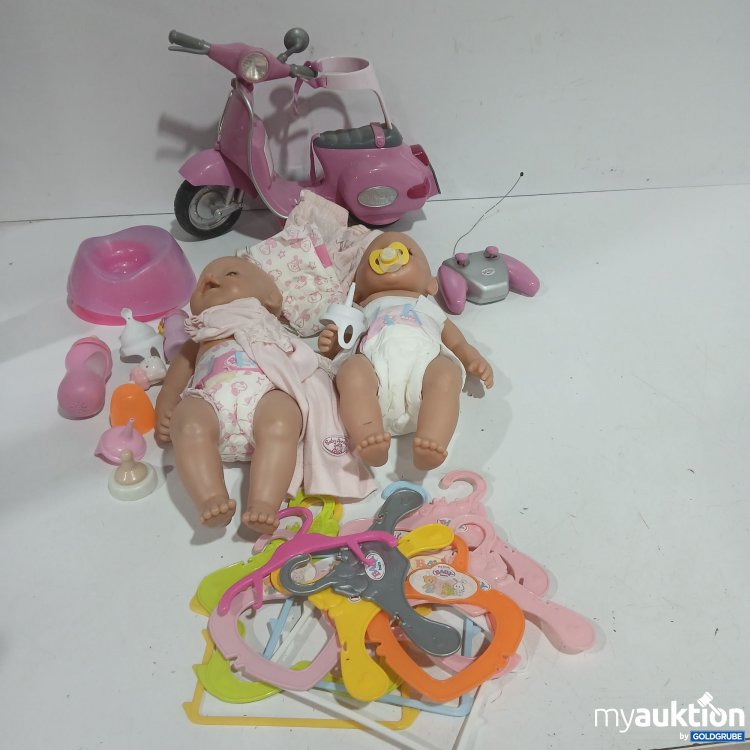 Artikel Nr. 958044: Baby Born 2Stk + Zubehör 