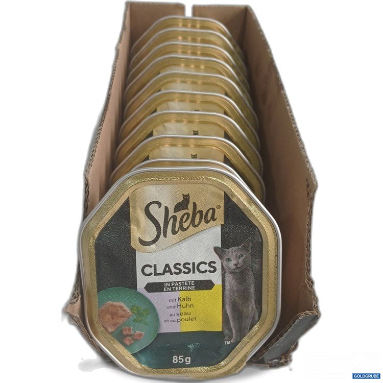 Artikel Nr. 970044: Sheba Classics in Pastete mit Kalb & Huhn 11x85g 