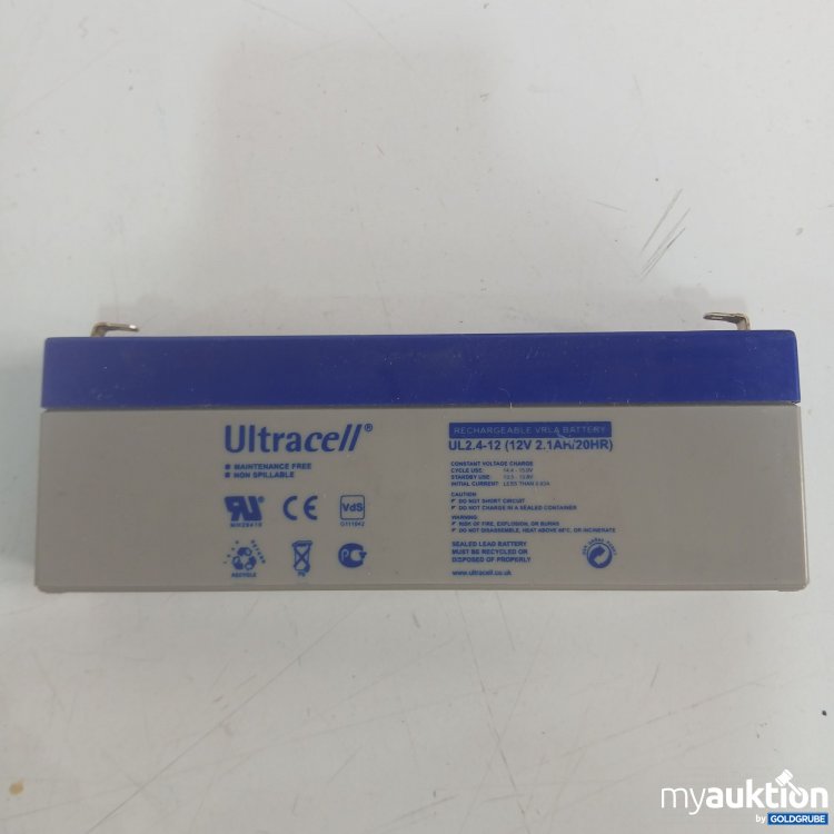 Artikel Nr. 981044: Ultracell Batterie UL2.4-12 (12V 2.1AH/20HR)