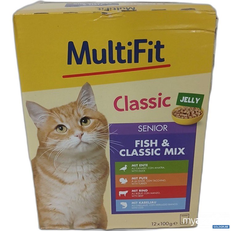Artikel Nr. 990044: Multifit  Classic Senior Fish & Classic Mix 12x100g 