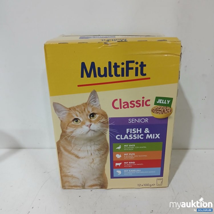 Artikel Nr. 990044: Multifit  Classic Senior Fish & Classic Mix 12x100g 