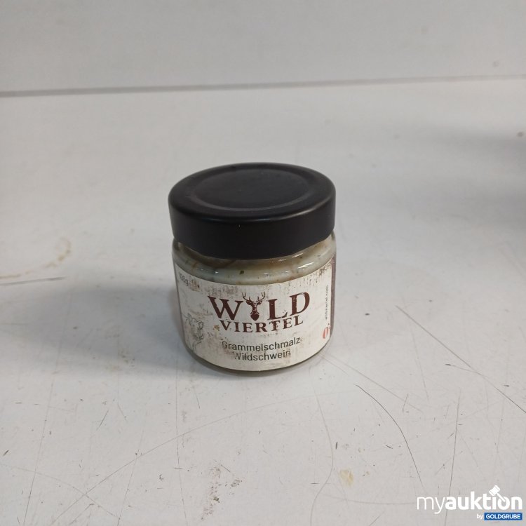 Artikel Nr. 462045: Wild Viertel Grammelschmalz Wildschwein 100g