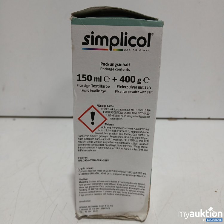 Artikel Nr. 464045 Artikel Nr. 464045: simplicol Textilfarbe Intensiv Mint-Petrol