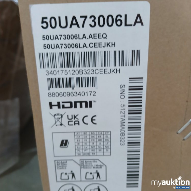 Artikel Nr. 467045 Artikel Nr. 467045: LG UHD TV 50 Zoll 126 cm 50UA73006LA