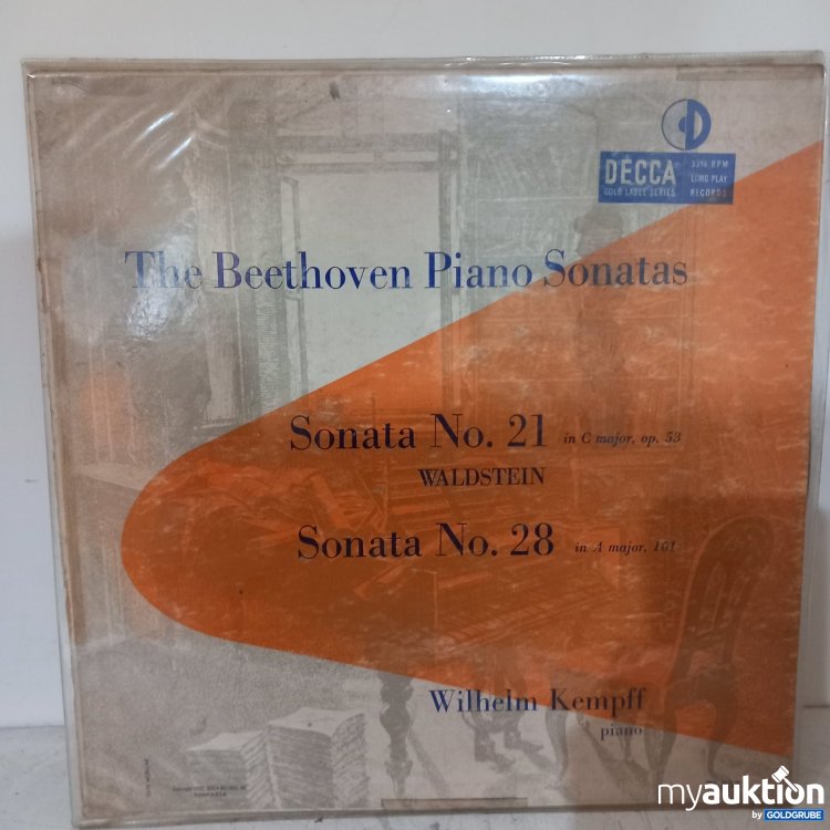 Artikel Nr. 470045 Artikel Nr. 470045: DECCA The Beethoven Piano Sonatas LP Schallplatte No. 21 No. 28