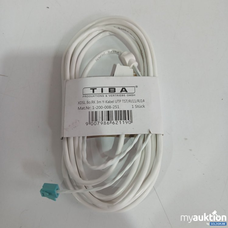 Artikel Nr. 844045 Artikel Nr. 844045: Tiba XDSL Bo.RK 3m Y-Kabel