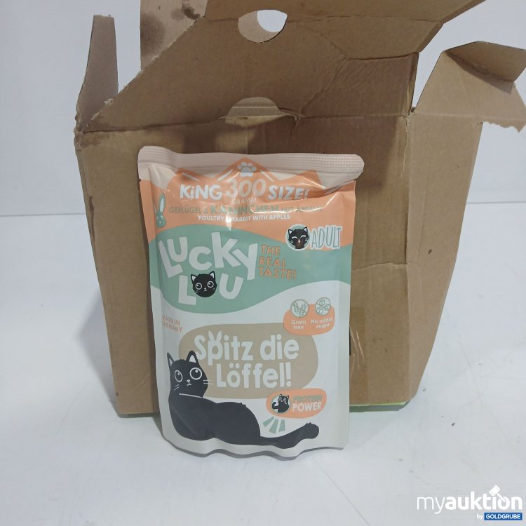 Artikel Nr. 858045 Artikel Nr. 858045: Lucky Lou Katzenfutter Geflügel & Kaninchen 6x300g