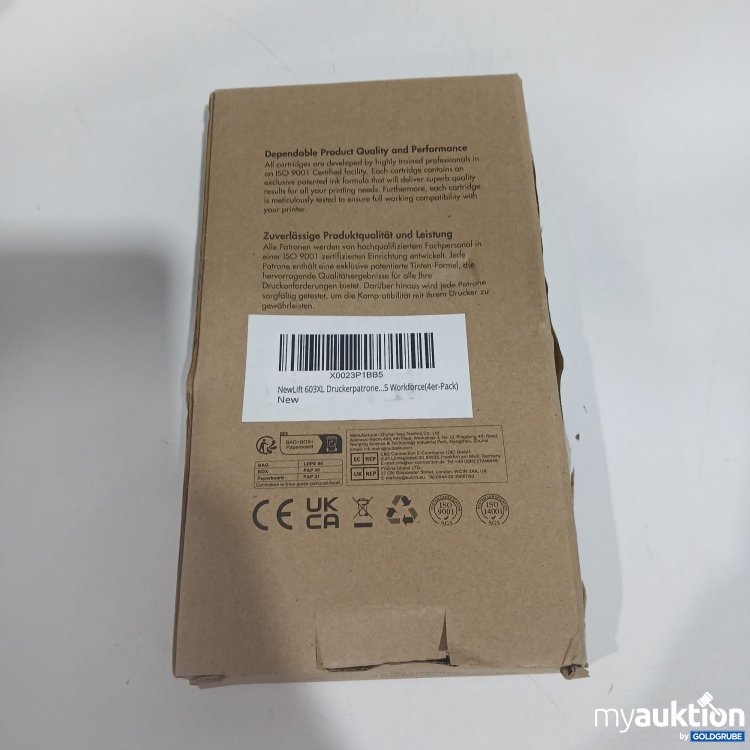 Artikel Nr. 862045: NewLift 603XL Druckerpatrone 4er Pack 