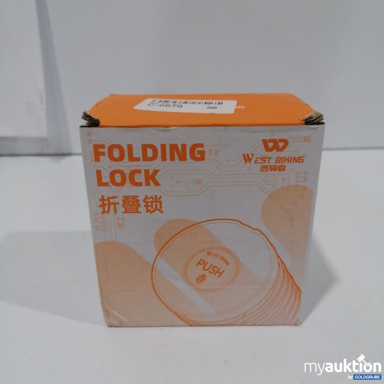 Artikel Nr. 898045: Folding Lock West Biking C-0070