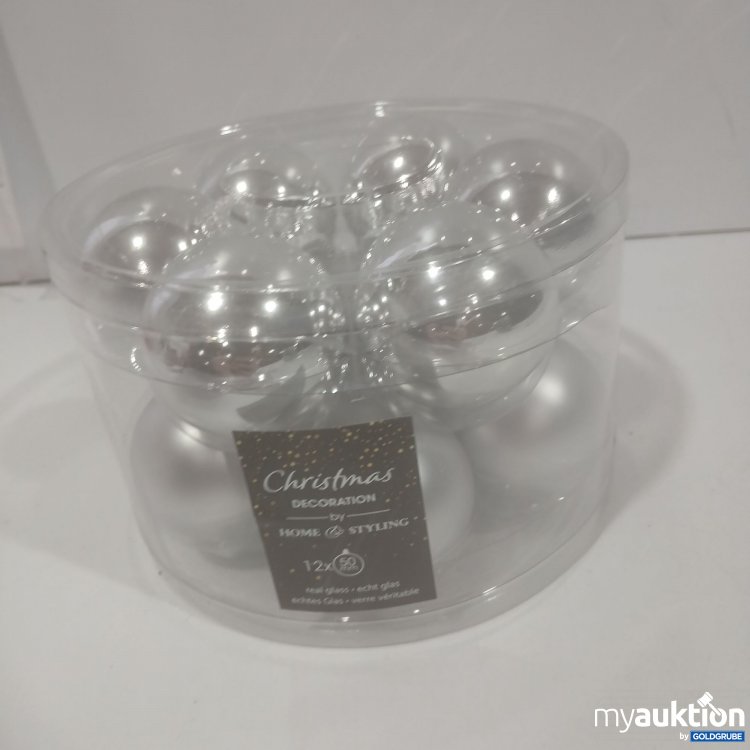 Artikel Nr. 912045 Artikel Nr. 912045: Weihnachtskugeln Silber