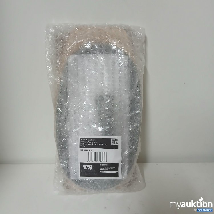 Artikel Nr. 913045: TS Profi Gusseisen Servierpfanne mit Untersetzer 