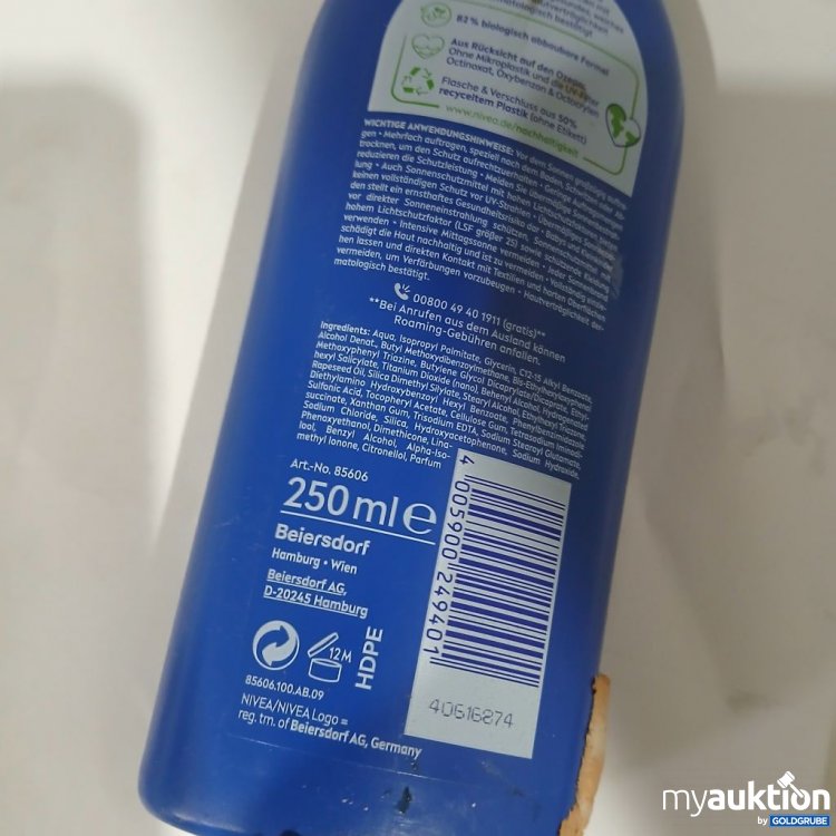 Artikel Nr. 918045: NIVEA Sun Schutz & Pflege Sonnencreme 30 hoch 250 ml