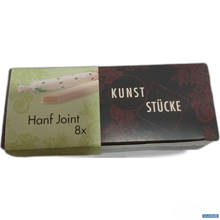 Artikel Nr. 959045: Zotter Biofekt Hanf Joint 8x Weiße Reiskuvertüre gefüllt mit Hanfcreme 104g 