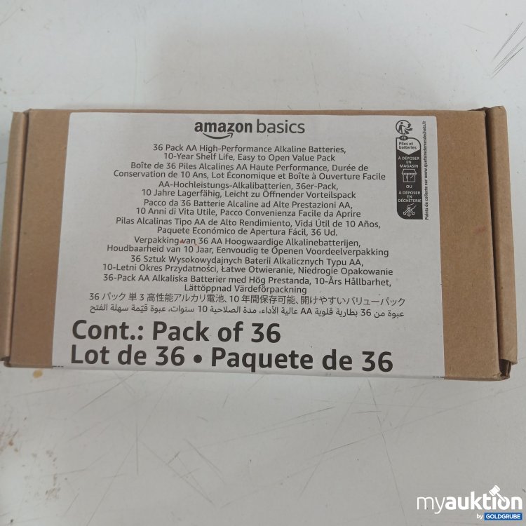 Artikel Nr. 981045 Artikel Nr. 981045: Amazon Basics AA 36Pack