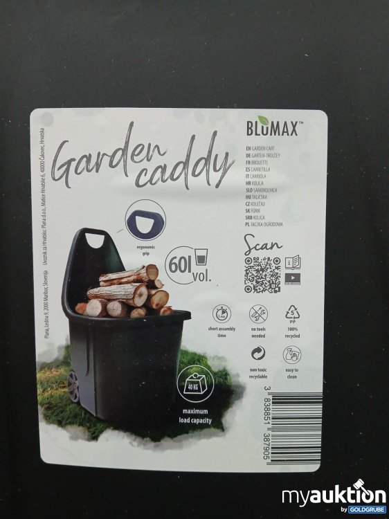 Artikel Nr. 986045 Artikel Nr. 986045: BLUMAX Garden Caddy 60l Fassungsvermögen