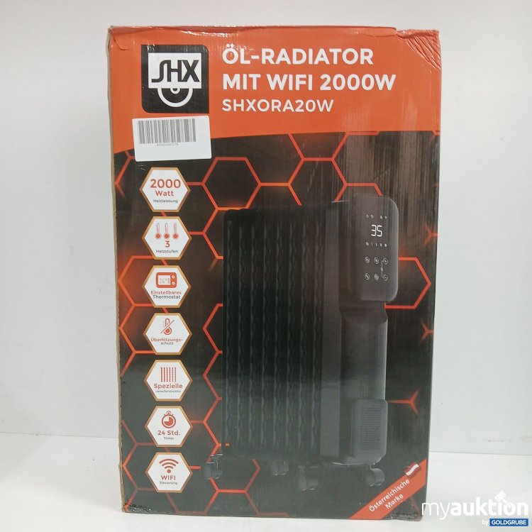 Artikel Nr. 445046: SHX Öl-Radiator mit Wifi 2000w SHXORA20W
