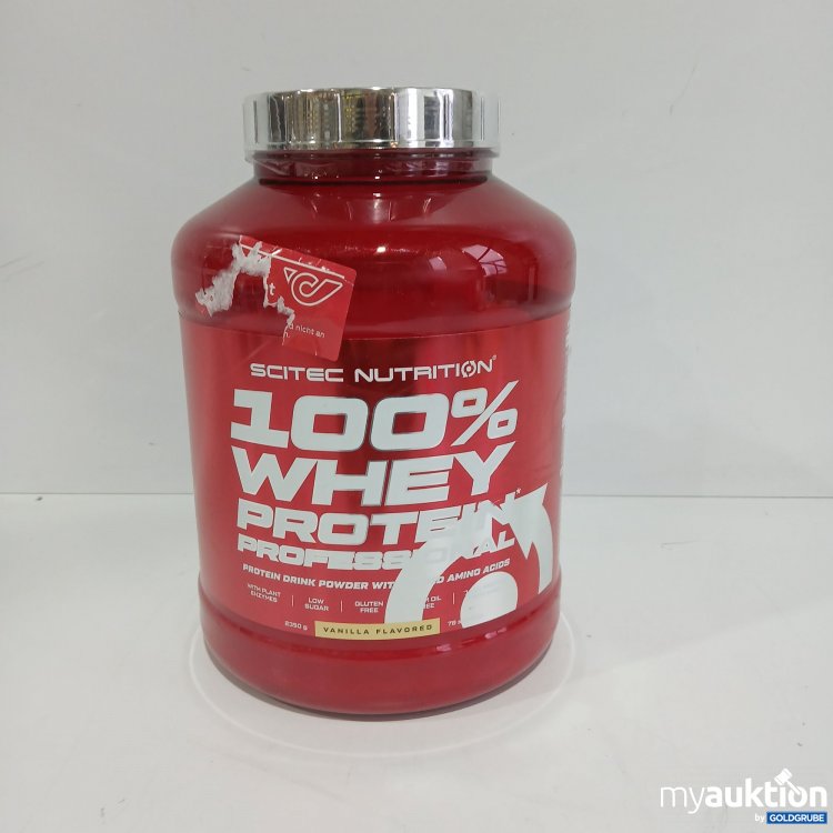 Artikel Nr. 808046 Artikel Nr. 808046: Scitec Nutrition 100% Whey Protein Professional Vanilla Flavoured 2350g