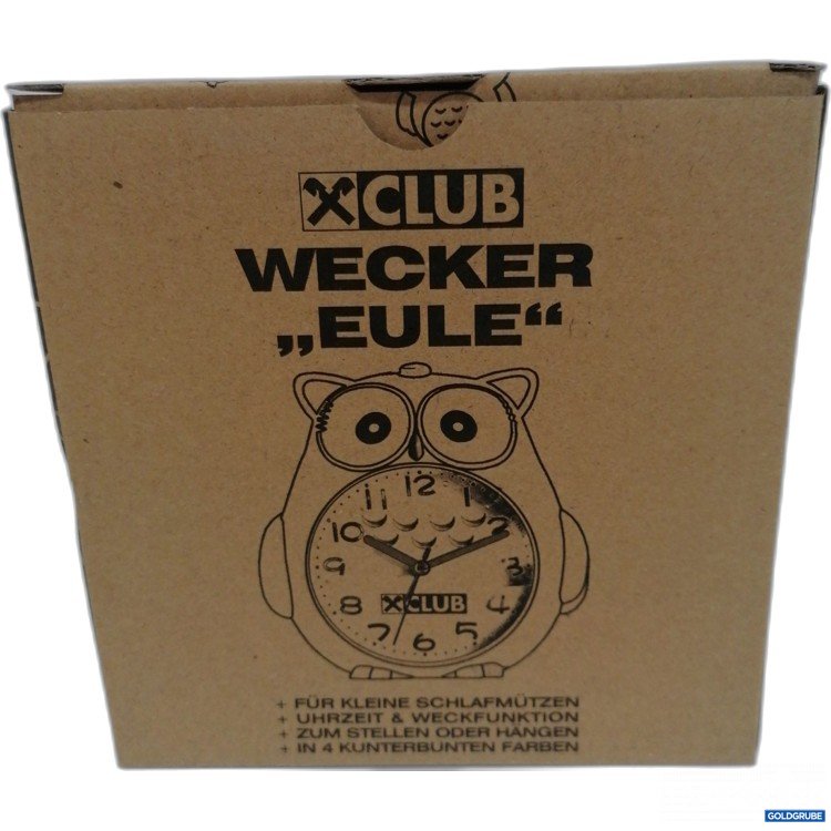 Artikel Nr. 886046 Artikel Nr. 886046: RaiffeisenClub Wecker Eule Blau