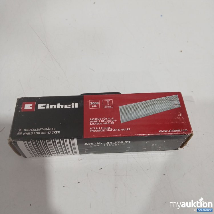 Artikel Nr. 894046 Artikel Nr. 894046: Einhell Druckluft-Nägel 3000Pcs 41.378.71