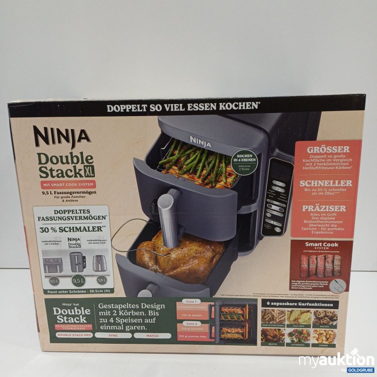 Artikel Nr. 897046: NINJA Double Stack XL Heißluftfritteuse