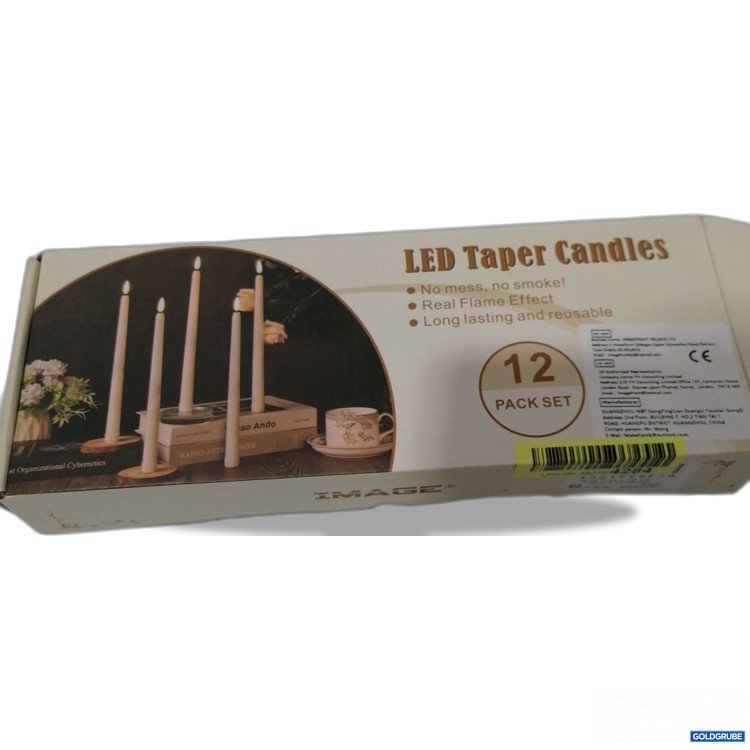 Artikel Nr. 898046: LED Taper Candles 12stk 