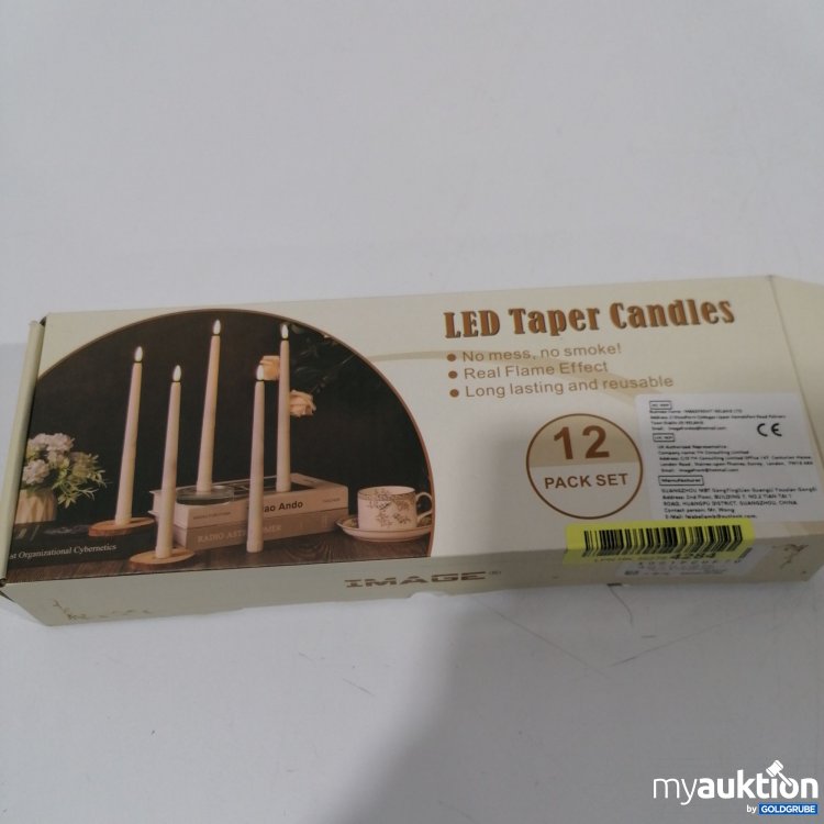 Artikel Nr. 898046: LED Taper Candles 12stk 