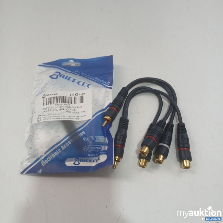 Artikel Nr. 911046 Artikel Nr. 911046: Briefcec 2Stück Cinch Y Kabel