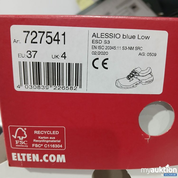 Artikel Nr. 915046: Elten Sicherheitsschuhe  727541 Alessio blue Low ESD S3 