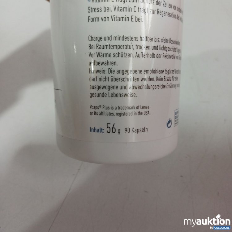 Artikel Nr. 971046 Artikel Nr. 971046: Biogena Vitamin E Caps 90 Kapseln 56g