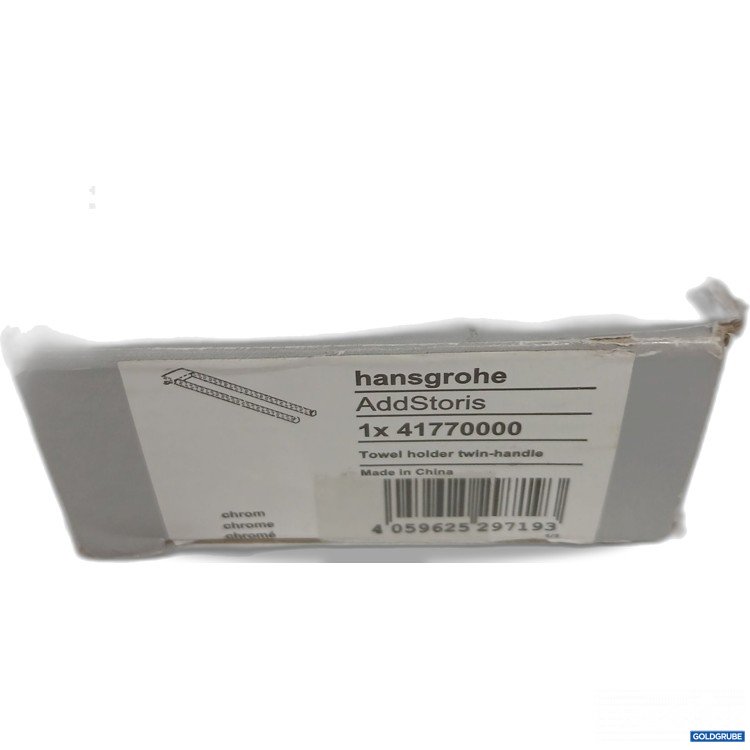 Artikel Nr. 979046 Artikel Nr. 979046: Hansgrohe AddStoris Towel holder twin handle 41770000