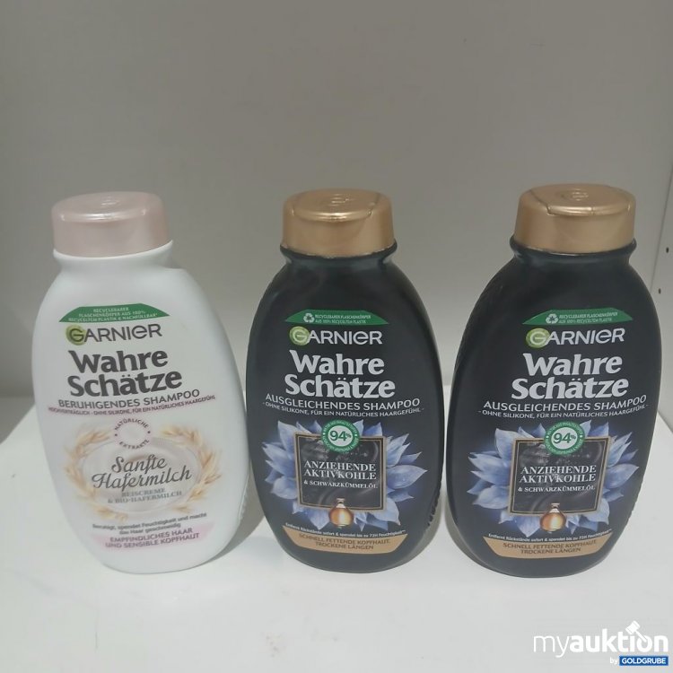 Artikel Nr. 982046 Artikel Nr. 982046: Garnier Wahre Schätze Shampoo 3 Stk
