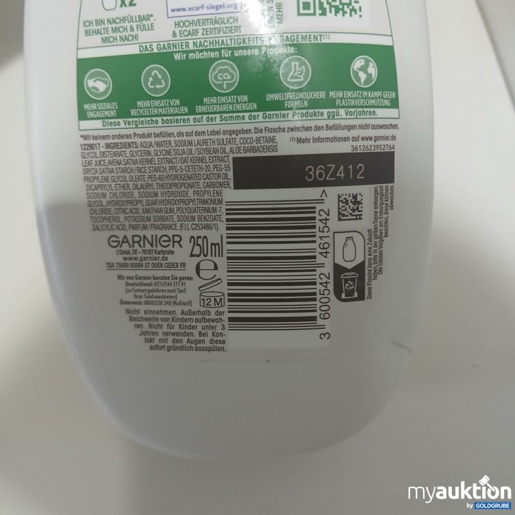 Artikel Nr. 982046 Artikel Nr. 982046: Garnier Wahre Schätze Shampoo 3 Stk