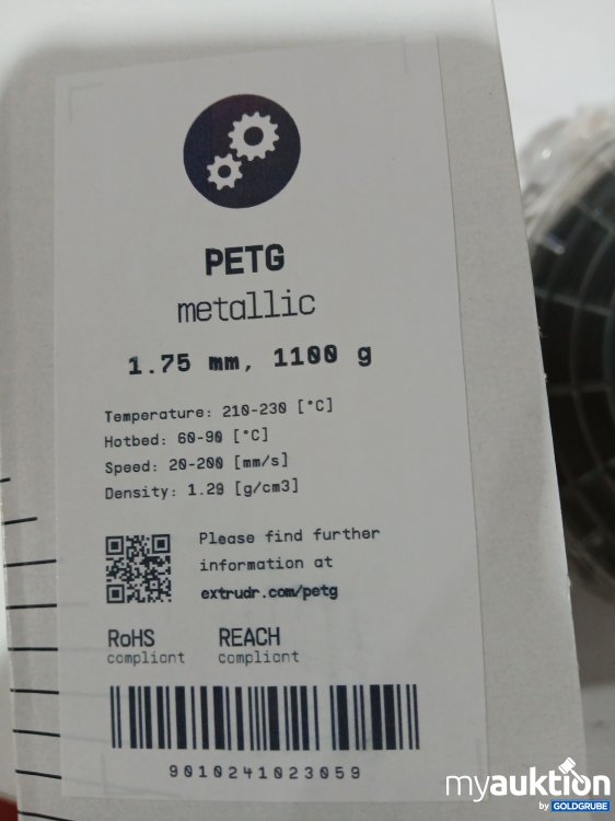 Artikel Nr. 986046 Artikel Nr. 986046: Extrudr PETG metallic 1,75mm