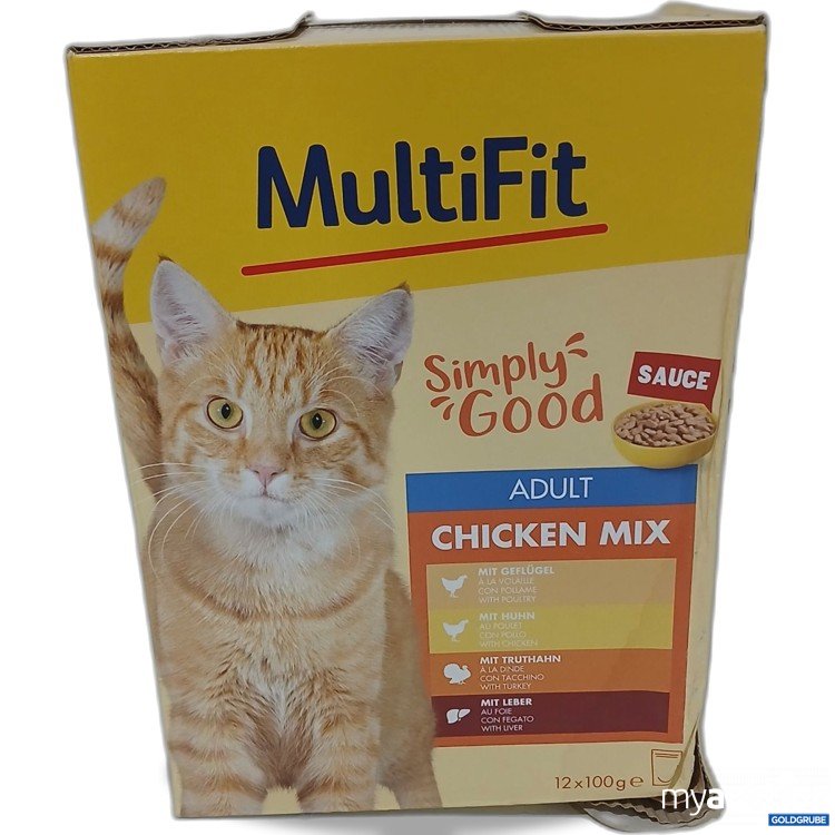 Artikel Nr. 990046 Artikel Nr. 990046: Multifit Simply Good Adult Chicken Mix 12x100g