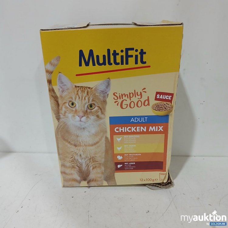Artikel Nr. 990046 Artikel Nr. 990046: Multifit Simply Good Adult Chicken Mix 12x100g