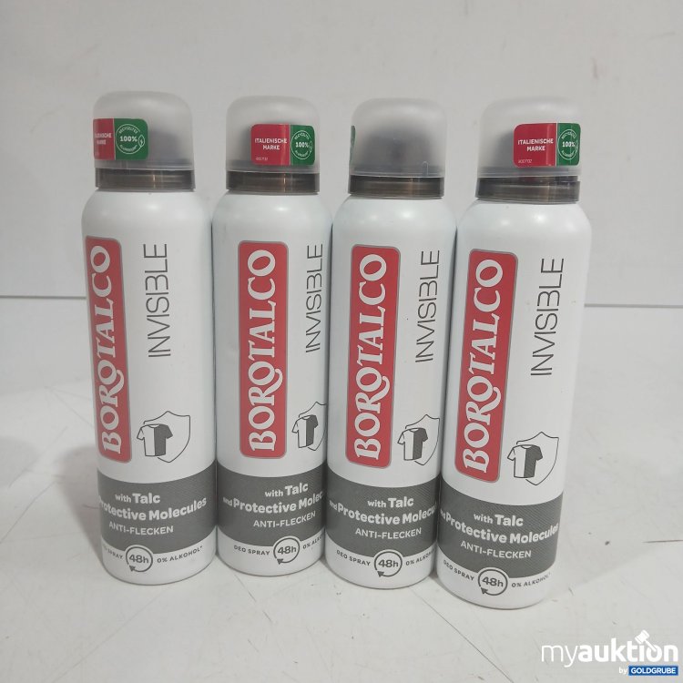 Artikel Nr. 993046 Artikel Nr. 993046: Borotalco Invisible Deospray 4x150ml