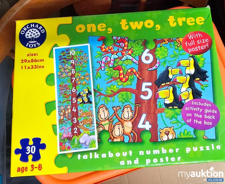 Artikel Nr. 397047: Kinderpuzzle mit Riesenteilen 