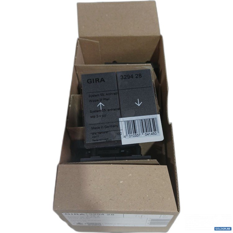 Artikel Nr. 443047: Gira System55 Anthrazit Wippe 2f Pfeil 329428 10Stk