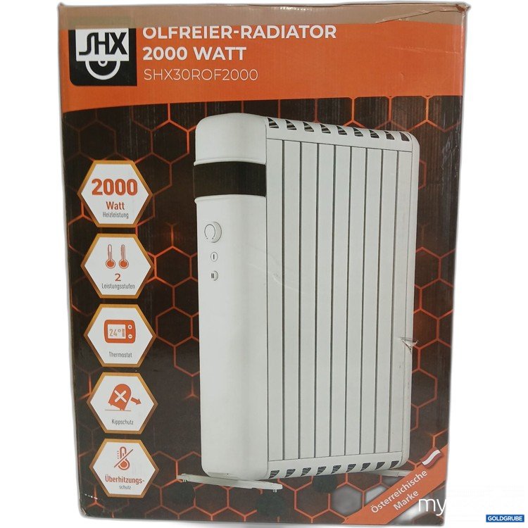 Artikel Nr. 445047: SHX Ölfreier Radiator 2000Watt SHX30ROF2000