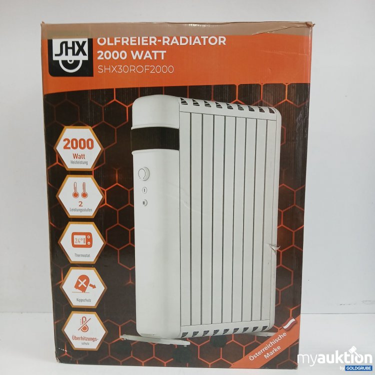 Artikel Nr. 445047: SHX Ölfreier Radiator 2000Watt SHX30ROF2000