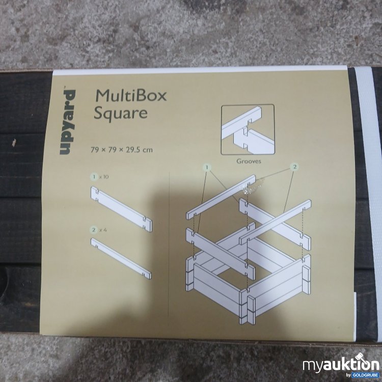 Artikel Nr. 468047: upyard MultiBox Square 79 x 29,5 cm
