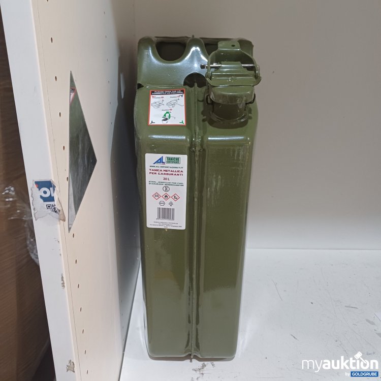 Artikel Nr. 526047: Metallkanister für Kraftstoff, Grün, 20L