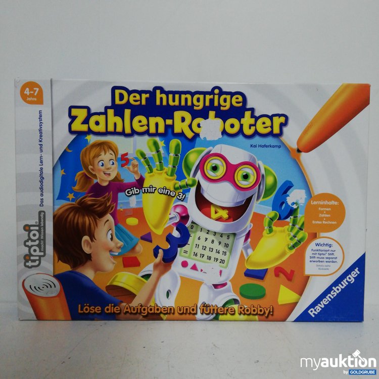 Artikel Nr. 714047: Ravensburger Tiptoi Der hungrige Zahlen-Roboter 