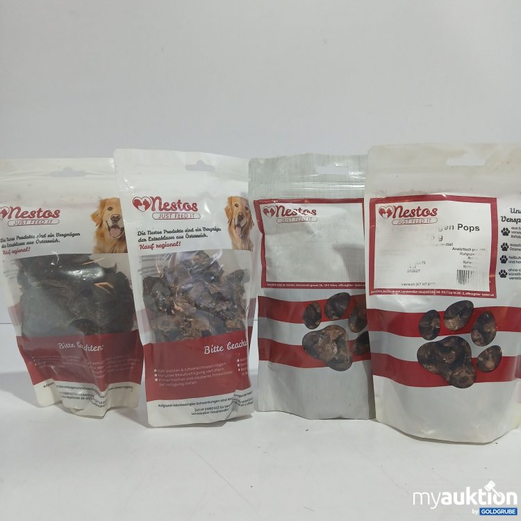 Artikel Nr. 858047 Artikel Nr. 858047: Diverse Nestos Hunde Leckerli 4x75g