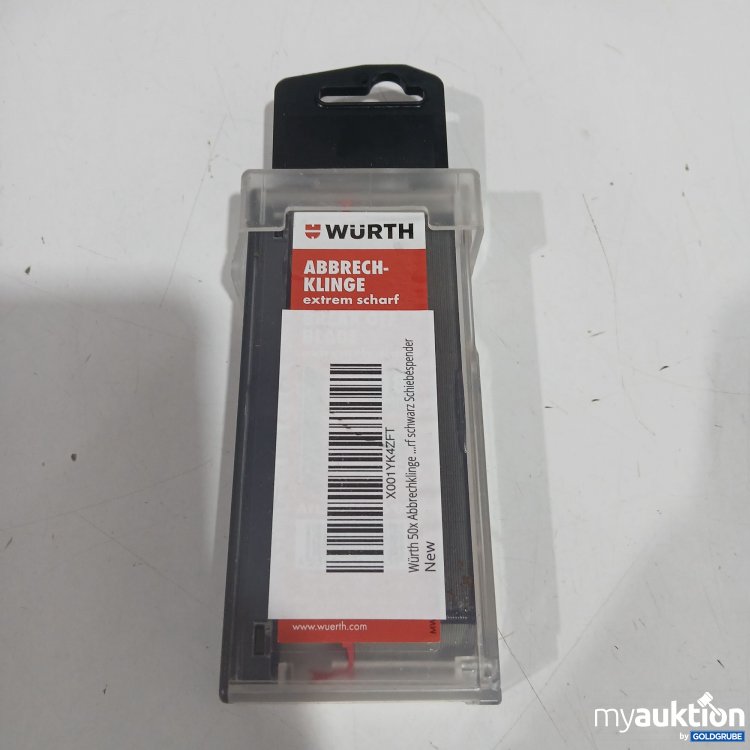 Artikel Nr. 894047: Würth Abbrech Klingen extrem scharf 50Stk 