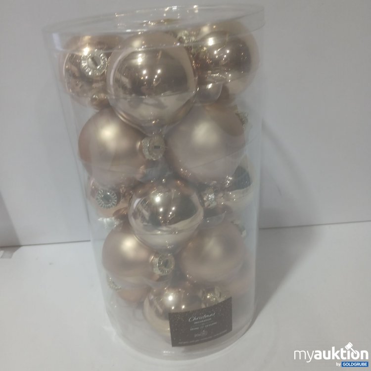 Artikel Nr. 912047 Artikel Nr. 912047: Weihnachtskugeln Gold