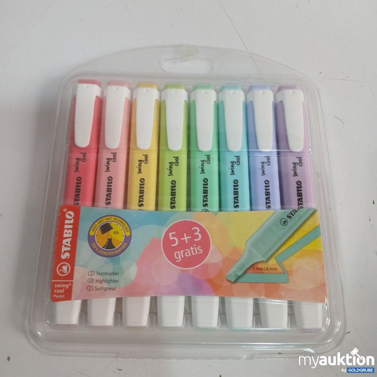 Artikel Nr. 919047: Stabilo Textmarker 5+3 gratis